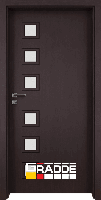Интериорна врата Gradde Reichsburg, цвят Орех Рибвйра