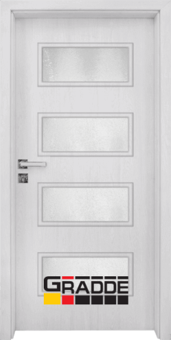 Интериорна врата Gradde Blomendal, цвят Сибирска лиственица