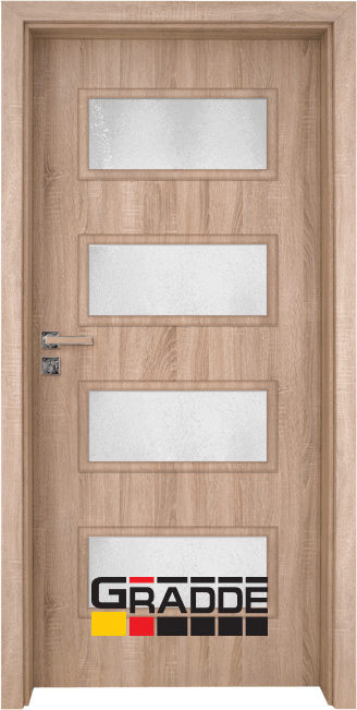 Интериорна врата Gradde Blomendal, цвят Дъб вераде