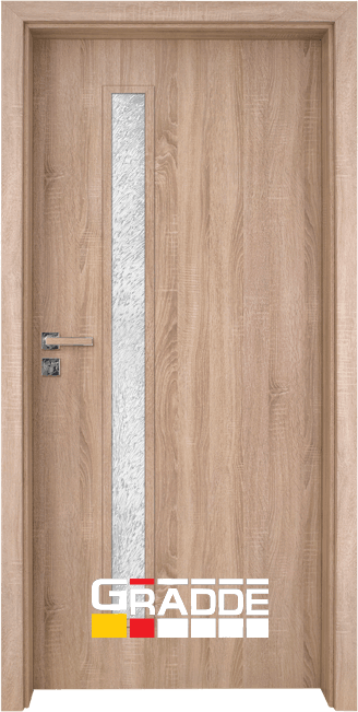 Интериорна врата Gradde Wartburg, цвят Дъб вераде