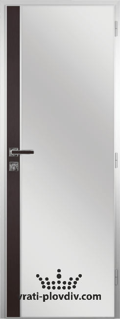 Алуминиева врата за баня – GRADDE цвят лайсна Орех Рибейра