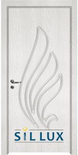 Интериорна врата Sil Lux, модел 3013-P, цвят Снежен бор