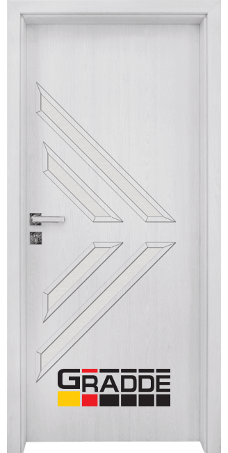 Интериорна врата Gradde - Серия Paragon Glas 3.4 - Сибирска Лиственица