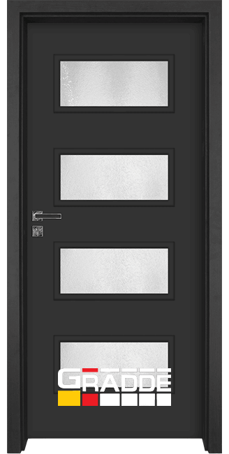 Интериорна врата Gradde Blomendal - Антрацит мат