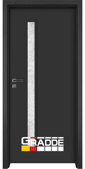 Интериорна врата Gradde Wartburg - Антрацит мат